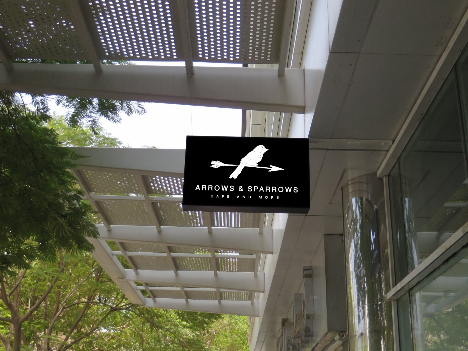 Arrows & Sparrows Blade Sign